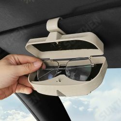 Travel Car Sunglasses Case Holder Universa Glasses Cage Storage Boxes Sun Visor Clip Storage Bag Travel Car Sunglasses Case Holder Universa Glasses Cage Storage Boxes Sun Visor Clip Storage Bag