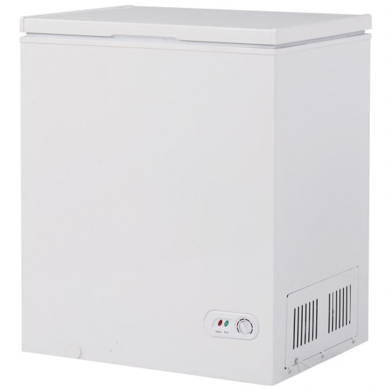 5 cu.ft Mini Freezer Removable Storage Basket 7 Temperature Settings Freezing Machine for RV Travel Kitchen Bar