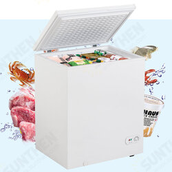5 cu.ft Mini Freezer Removable Storage Basket 7 Temperature Settings Freezing Machine for RV Travel Kitchen Bar 5 cu.ft Mini Freezer Removable Storage Basket 7 Temperature Settings Freezing Machine for RV Travel Kitchen Bar