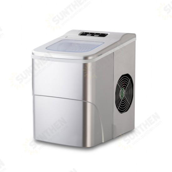 Countertop Ice Maker Machine Automatic Portable Ice Maker with Scoop and Basket Home Kitchen Travel