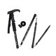 4 Section Trail Poles Stick Anti-slip Ultralight Adjustable Portable Trekking Sticks For Hiking Walking Backpacking