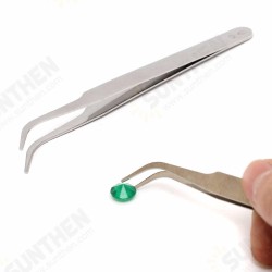 100mm Stainless Steel High-Precision Elbow Tweezers DIY Tool 100mm Stainless Steel High-Precision Elbow Tweezers DIY Tool