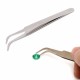 100mm Stainless Steel High-Precision Elbow Tweezers DIY Tool