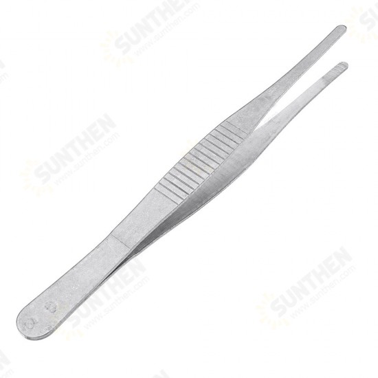 3 In 1 Stainless Steel Tweezer Straight/Flat/Elbow Head Tweezer