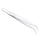 3 In 1 Stainless Steel Tweezer Straight/Flat/Elbow Head Tweezer