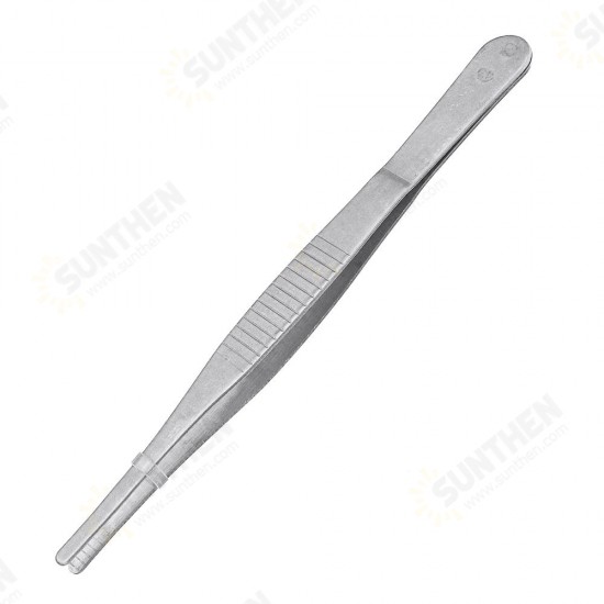 3 In 1 Stainless Steel Tweezer Straight/Flat/Elbow Head Tweezer