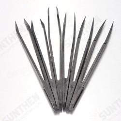 6pcs Straight Bend Anti-static Tweezer Heat Resistant Repair Tool 6pcs Straight Bend Anti-static Tweezer Heat Resistant Repair Tool