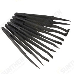 6pcs Straight Bend Anti-static Tweezer Heat Resistant Repair Tool 6pcs Straight Bend Anti-static Tweezer Heat Resistant Repair Tool