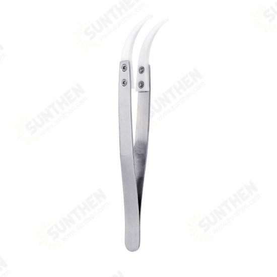 Heat Resistant Anti-static Stainless Steel Ceramic Tweezer