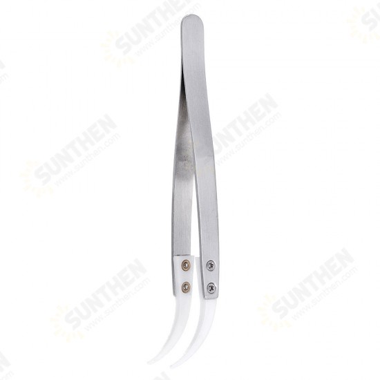 Heat Resistant Anti-static Stainless Steel Ceramic Tweezer