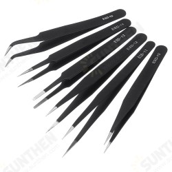 Stainless Steel Anti-static Curved Straight Tip Forceps Precision Soldering Tweezer ESD Tweezers Tool ESD-10/ESD-11/ESD-12/ESD-13/ESD-14/ESD-15 Stainless Steel Anti-static Curved Straight Tip Forceps Precision Soldering Tweezer ESD Tweezers Tool ESD-10/ESD-11/ESD-12/ESD-13/ESD-14/ESD-15