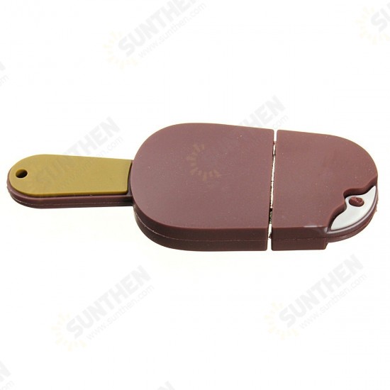 16GB USB2.0 Chocolate Ice Cream Model Flash Drive Memory U Disk