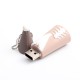 2 PCS 32G USB2.0 Flash Drive Pendrive Cartoon Santa Claus Memory Stick USB Disk Thumb Drive Christmas Gift 4G 8G 16G