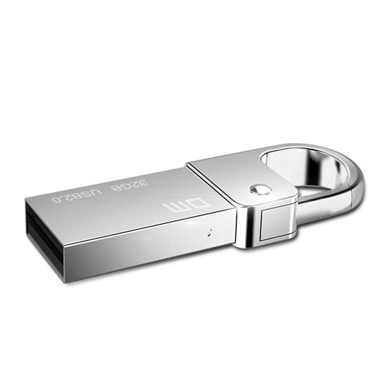32GB USB 2.0 USB Flash Drive Waterproof Buckle Design Aluminum Memory Stick USB Pen Drive