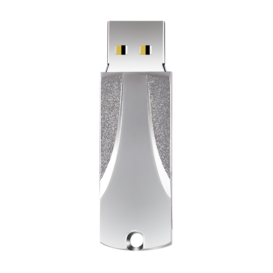64GB 128GB USB2.0 Drive 360° Rotation Thumb Drive Metal High Speed USB Disk Pendrive