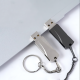 64GB 128GB USB2.0 Drive 360° Rotation Thumb Drive Metal High Speed USB Disk Pendrive