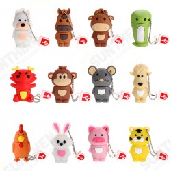 64GB USB2.0 Flash Drive Lovely Cartoon Comic Animals Model Pen Drive Memory Stick Gift 64GB USB2.0 Flash Drive Lovely Cartoon Comic Animals Model Pen Drive Memory Stick Gift