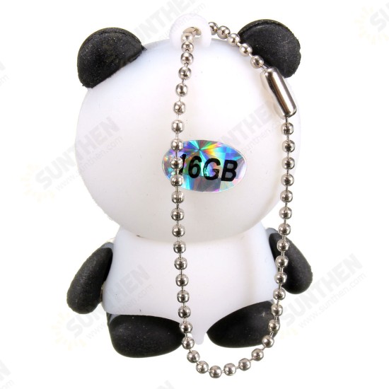 Cute Panda USB2.0 Flash Drives U Stick Storage Pen Drive for USB PC Notebook