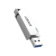 F20 USB3.0 Flash Drive Zinc Alloy 360° Rotation Pendrive Flash Memory Disk 32G 64G 128G 256G Thumb Drive