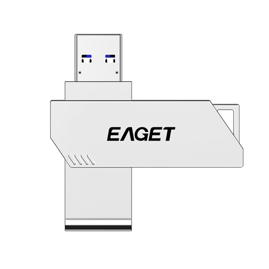 F20 USB3.0 Flash Drive Zinc Alloy 360° Rotation Pendrive Flash Memory Disk 32G 64G 128G 256G Thumb Drive