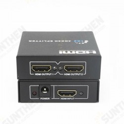 1x2 HDMI Splitter v1.4D View HD One Input to Two Output 4K 1x2 HDMI Splitter v1.4D View HD One Input to Two Output 4K