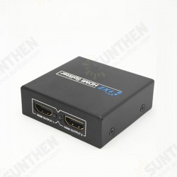1x2 HDMI Splitter v1.4D View HD One Input to Two Output 4K 1x2 HDMI Splitter v1.4D View HD One Input to Two Output 4K