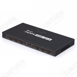 ZH118 1 in 8 out HDMI-compatibility Splitter 4K/30Hz Resolution 5V Power Supply for Mac Windows PC Laptop ZH118 1 in 8 out HDMI-compatibility Splitter 4K/30Hz Resolution 5V Power Supply for Mac Windows PC Laptop