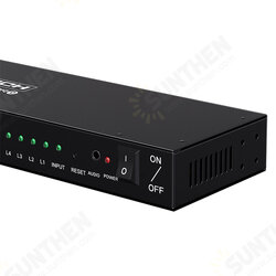 ZH119 1 in 16 out HDMI-compatibility Splitter 4K/30Hz Resolution 5V Power Supply for Mac Windows PC Laptop ZH119 1 in 16 out HDMI-compatibility Splitter 4K/30Hz Resolution 5V Power Supply for Mac Windows PC Laptop