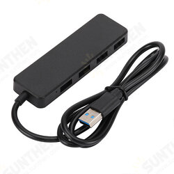 USB 3.0 Docking Station USB Hub with 4 USB3.0 Port 5Gbps Plug&Play Splitter Adaptor for PC Computer Laptop USB 3.0 Docking Station USB Hub with 4 USB3.0 Port 5Gbps Plug&Play Splitter Adaptor for PC Computer Laptop