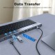 Aluminum Alloy Keyboard + 11 In 1 USB-C Hub Docking Station Adapter