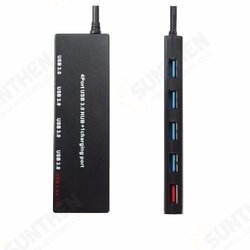 Ultra Thin 4 USB3.0 Ports Hub with a 2.4A USB Fast Charging Port Ultra Thin 4 USB3.0 Ports Hub with a 2.4A USB Fast Charging Port