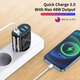 48W 4-Port USB Charger QC3.0 FCP SCP Fast Charging Wall Charger Adapter EU/US/UK Plug for iPhone 12 Pro Max for Samsung Huawei OnePlus 48W 4-Port USB Charger QC3.0 FCP SCP Fast Charging Wall Charger Adapter EU/US/UK Plug for iPhone 12 Pro Max for Samsung Huawei OnePlus