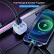 75W 6-Ports Car Charger Adapter Quick Charge 3.0 For iPhone 13 Pro Max For Xiaomi 12 For Samsung Galaxy S21 5G