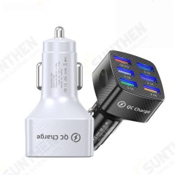 75W 6-Ports Car Charger Adapter Quick Charge 3.0 For iPhone 13 Pro Max For Xiaomi 12 For Samsung Galaxy S21 5G 75W 6-Ports Car Charger Adapter Quick Charge 3.0 For iPhone 13 Pro Max For Xiaomi 12 For Samsung Galaxy S21 5G