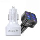 75W 6-Ports Car Charger Adapter Quick Charge 3.0 For iPhone 13 Pro Max For Xiaomi 12 For Samsung Galaxy S21 5G