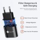 PD 20W QC4.0/3.0 USB-C Charger Travel Charger Adapter Fast Charging For iPhone 12 Pro Max Mini OnePlus 8Pro 8T Huawei P30 P40 Mate 40 Pro