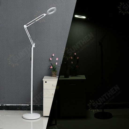 12W Modern Dimmable LED Floor Lamp Light Standing Craft Reading Lamps Adjustable