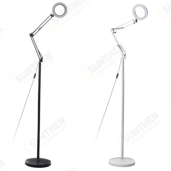 12W Modern Dimmable LED Floor Lamp Light Standing Craft Reading Lamps Adjustable