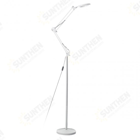 12W Modern Dimmable LED Floor Lamp Light Standing Craft Reading Lamps Adjustable