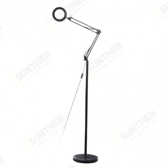 12W Modern Dimmable LED Floor Lamp Light Standing Craft Reading Lamps Adjustable