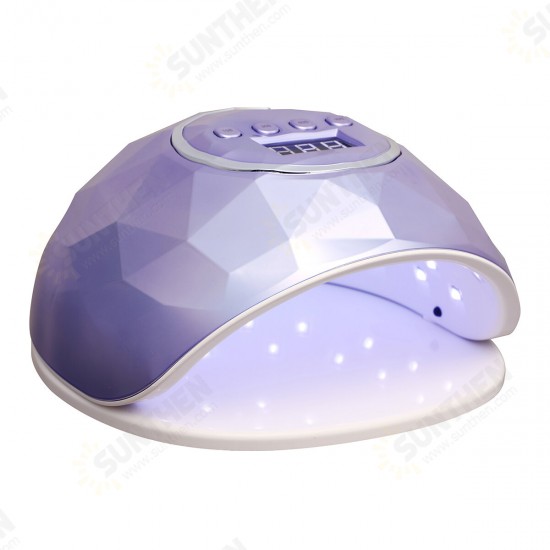 86W UV LED Nail Lamp Automatic Curing Nail Dryer LCD Display Manicure Pedicure Tools