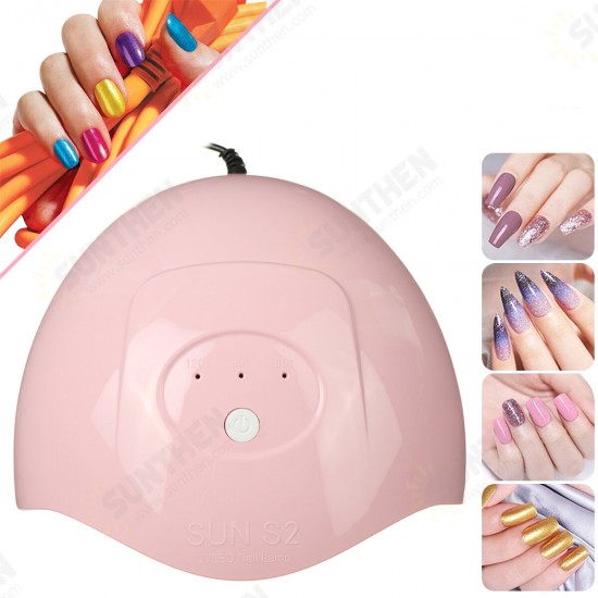 UV LED Nail Lamp Automatic Timing Nail Phototherapy Machine USB Charing Nail Glue Baking Lamp