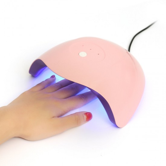 UV LED Nail Lamp Automatic Timing Nail Phototherapy Machine USB Charing Nail Glue Baking Lamp