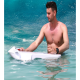 Adult Underwater Sea Scooter Electric Surfboard with 12AH 3200W 36V Battery LCD Display 2 Modes Propeller Diving Equipment Suitable for Swimming