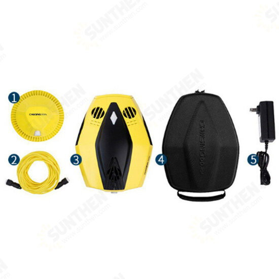 Palm-Sized APP Control Underwater Drone with 1080p Full HD Camera for Real Time Viewing WiFi Buoy RC Drone