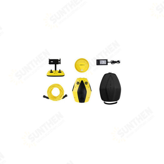 Palm-Sized APP Control Underwater Drone with 1080p Full HD Camera for Real Time Viewing WiFi Buoy RC Drone