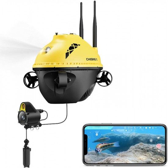 F1 Fish Finder Drone 28m Working Depth 6 Hours Runtime Wireless Underwater Fishing Camera
