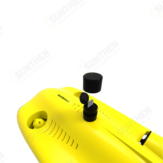 Gladius Mini S Underwater Drone with 4K UHD EIS F1.8 Aperture Camera 100m Depth Rating 4h Runtime ROV for Photography Scientific Exploration and Safety Inspection