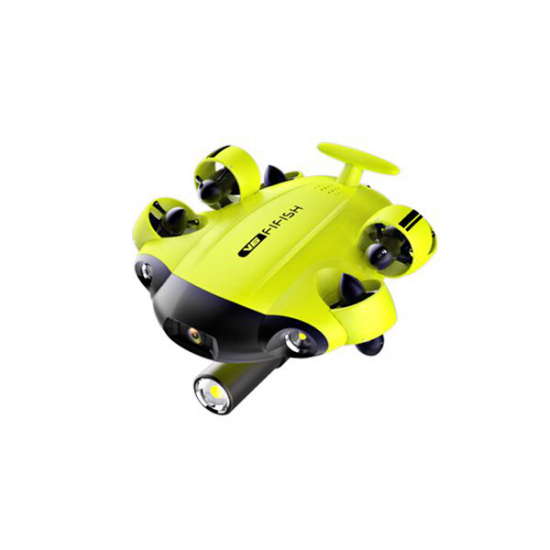 V6 Underwater Robot with 4K UHD Camera 4 Hours Working Time Head Tracking Immersive VR Control Underwater Drone