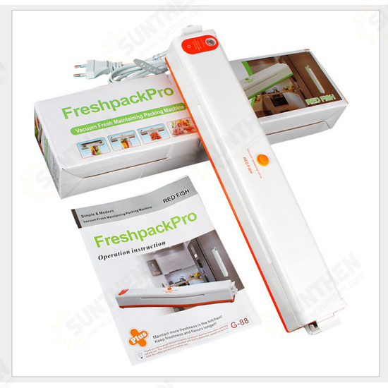 100W 220V Electric Vacuum Food Sealer Packaging Machine Home Film Sealer 100W 220V Electric Vacuum Food Sealer Packaging Machine Home Film Sealer